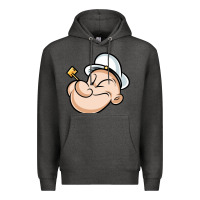Charcoal Heather The Sailor Popeye Premium Hoodie - artisFamous