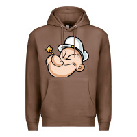 Chestnut The Sailor Popeye Premium Hoodie - artisFamous