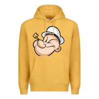 Mustard The Sailor Popeye Premium Hoodie - artisFamous