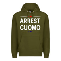 Army Green anti cuomo political Premium Hoodie - artisFamous