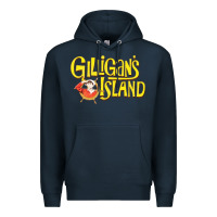Navy gilligan island film Premium Hoodie - artisFamous