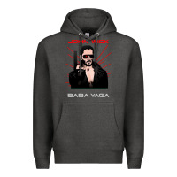 Charcoal Heather the baba yaga Premium Hoodie - artisFamous