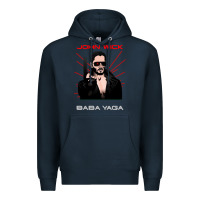 Navy the baba yaga Premium Hoodie - artisFamous