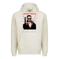 Oatmeal Heather the baba yaga Premium Hoodie - artisFamous