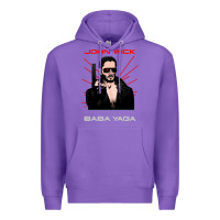 Purple the baba yaga Premium Hoodie - artisFamous