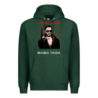 Sports Green the baba yaga Premium Hoodie - artisFamous
