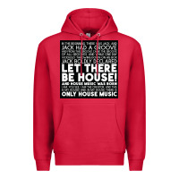 Cardinal Let there be house music Premium Hoodie - artisFamous