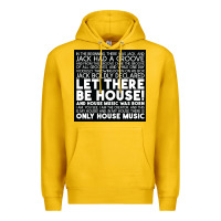Lemon Let there be house music Premium Hoodie - artisFamous