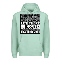 Seafoam Let there be house music Premium Hoodie - artisFamous