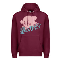 Burgundy kirby kanji classic Premium Hoodie - artisFamous