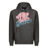 Charcoal Heather kirby kanji classic Premium Hoodie - artisFamous