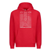 Red Joy Division Classic Premium Hoodie - artisFamous