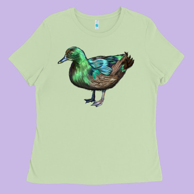 Cayuga Duck Ladies Tee Designed By Lillyallendesigns