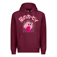 Burgundy kirby kanji classic Premium Hoodie - artisFamous