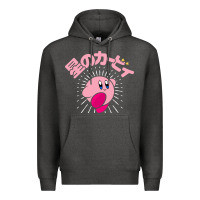 Charcoal Heather kirby kanji classic Premium Hoodie - artisFamous