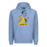 Colony Blue norm macdonald cartoon Premium Hoodie - artisFamous