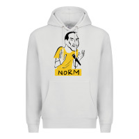Dove Grey norm macdonald cartoon Premium Hoodie - artisFamous