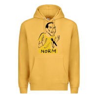Mustard norm macdonald cartoon Premium Hoodie - artisFamous