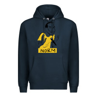 Navy norm macdonald cartoon Premium Hoodie - artisFamous