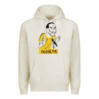 Oatmeal Heather norm macdonald cartoon Premium Hoodie - artisFamous