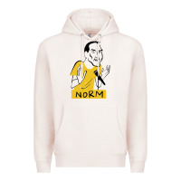Pale Pink norm macdonald cartoon Premium Hoodie - artisFamous