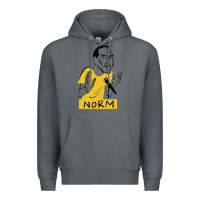 Rock norm macdonald cartoon Premium Hoodie - artisFamous