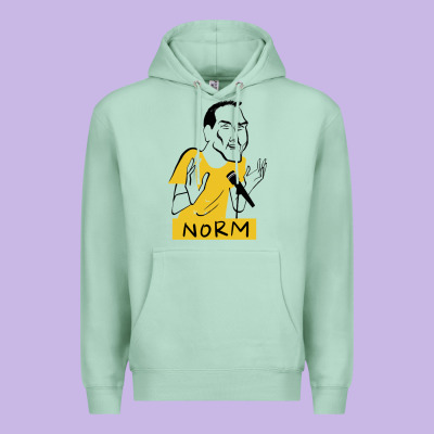 Norm Macdonald Cartoon Premium Hoodie Designed By Artisfamous
