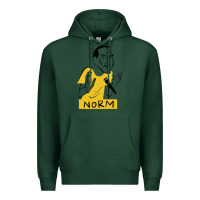 Sports Green norm macdonald cartoon Premium Hoodie - artisFamous