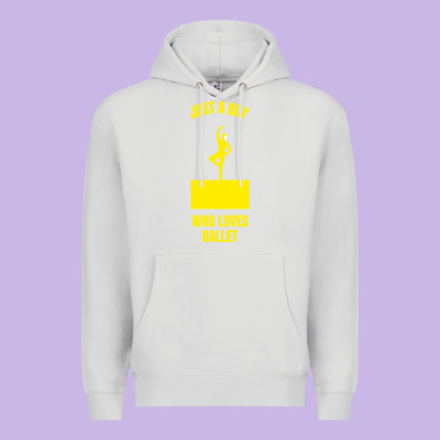 Just A Boy Who Loves Ballet Premium Hoodie Designed By Artisfamous