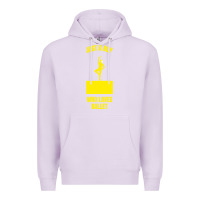 Lilac just a boy who loves ballet Premium Hoodie - artisFamous