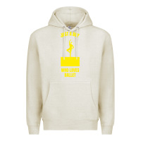 Oatmeal Heather just a boy who loves ballet Premium Hoodie - artisFamous