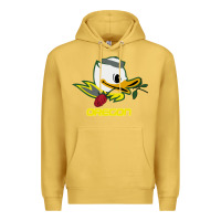 Antique Gold throwback oregon Premium Hoodie - artisFamous