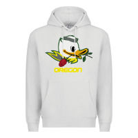 Dove Grey throwback oregon Premium Hoodie - artisFamous