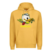 Mustard throwback oregon Premium Hoodie - artisFamous