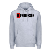 Heather Grey professor money el profesor Premium Hoodie - artisFamous