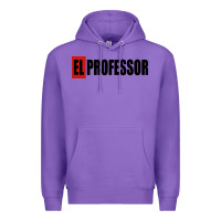 Purple professor money el profesor Premium Hoodie - artisFamous