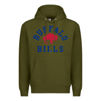 Army Green vintage distressed bills Premium Hoodie - artisFamous