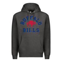 Charcoal Heather vintage distressed bills Premium Hoodie - artisFamous