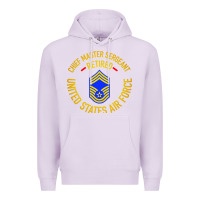 Lilac chief master sergeant retired Premium Hoodie - artisFamous