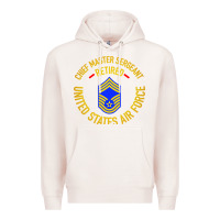 Pale Pink chief master sergeant retired Premium Hoodie - artisFamous