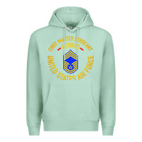 Seafoam chief master sergeant retired Premium Hoodie - artisFamous