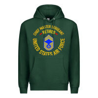 Sports Green chief master sergeant retired Premium Hoodie - artisFamous