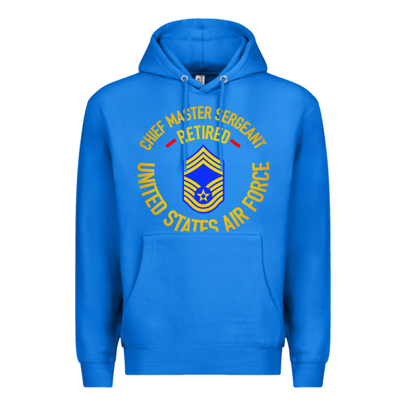 Chief Master Sergeant Retired Premium Hoodie by artisFamous | Teevron