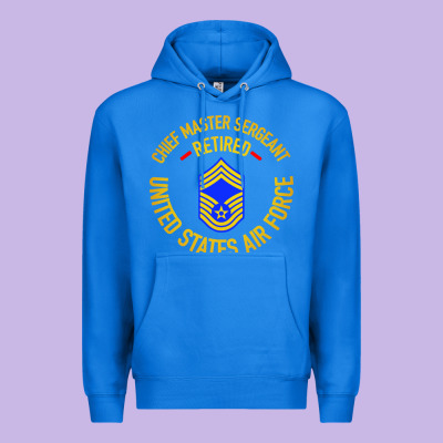 Chief Master Sergeant Retired Premium Hoodie Designed By Artisfamous
