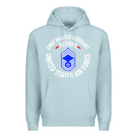 Blue Mist chief master sergeant retired Premium Hoodie - artisFamous