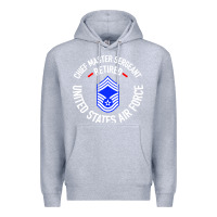 Heather Grey chief master sergeant retired Premium Hoodie - artisFamous