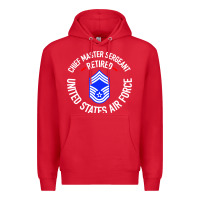Red chief master sergeant retired Premium Hoodie - artisFamous