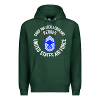 Sports Green chief master sergeant retired Premium Hoodie - artisFamous