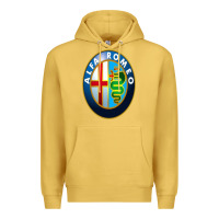 Antique Gold alfa racing big merch Premium Hoodie - artisFamous