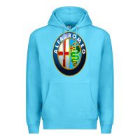 Ocean Blue alfa racing big merch Premium Hoodie - artisFamous